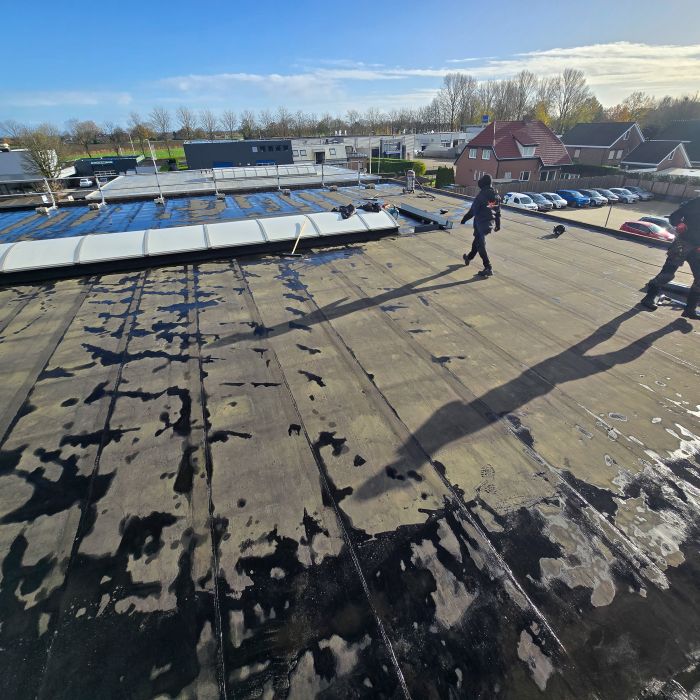 Dakrenovatie bedrijfspand Aalbers 3