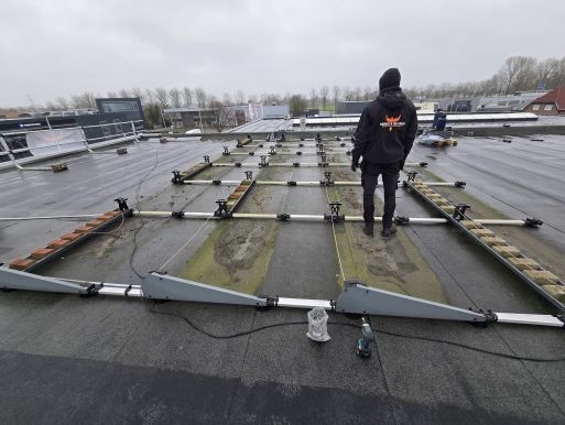 Demontage zonnepanelen 1